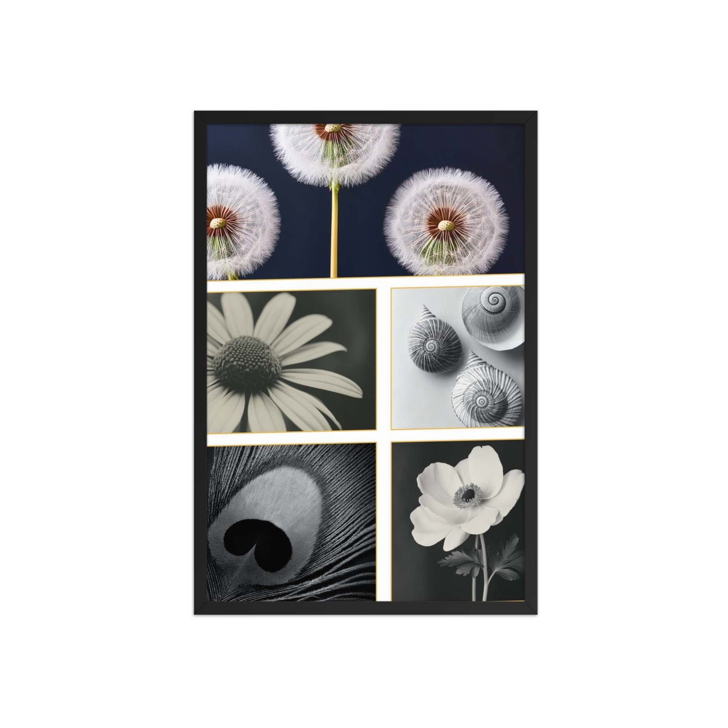 Framed botanical prints for sale, white frame, BOTANICA, 20x30, by Carpina Designs